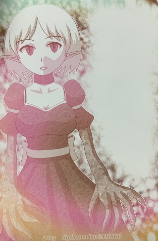 同人便箋(創作)　魔族の娘