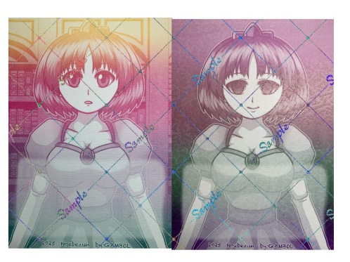 同人便箋(創作)　お姫様のビフォーアフター