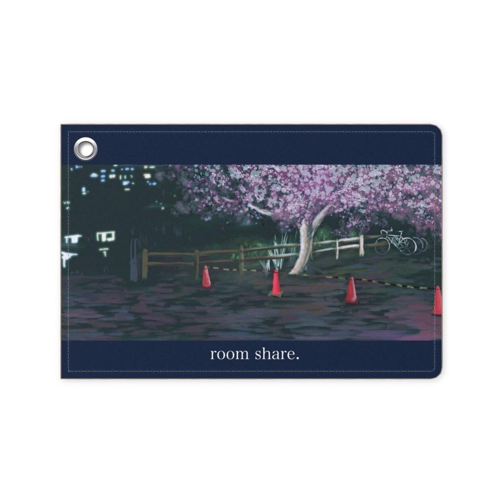 はじまりの桜 パスケース 「room share」Ver.