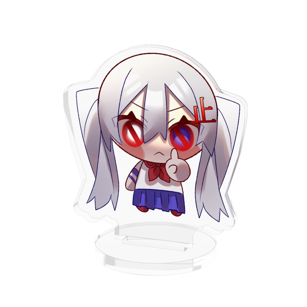 止まれ アクリルスタンド