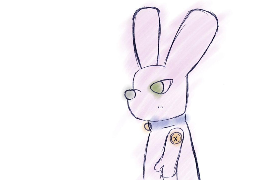 クリアファイル (ウサギ)