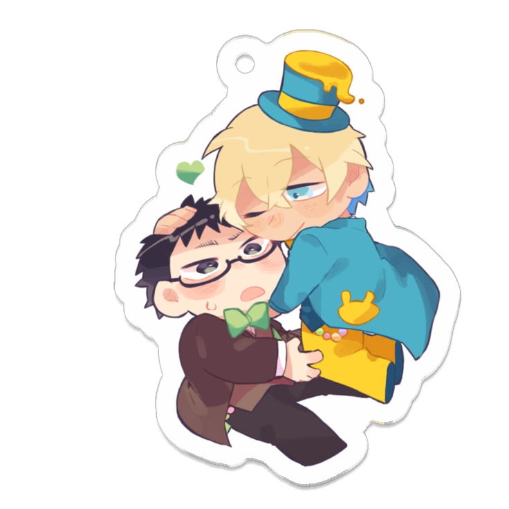 なでなでアクキー