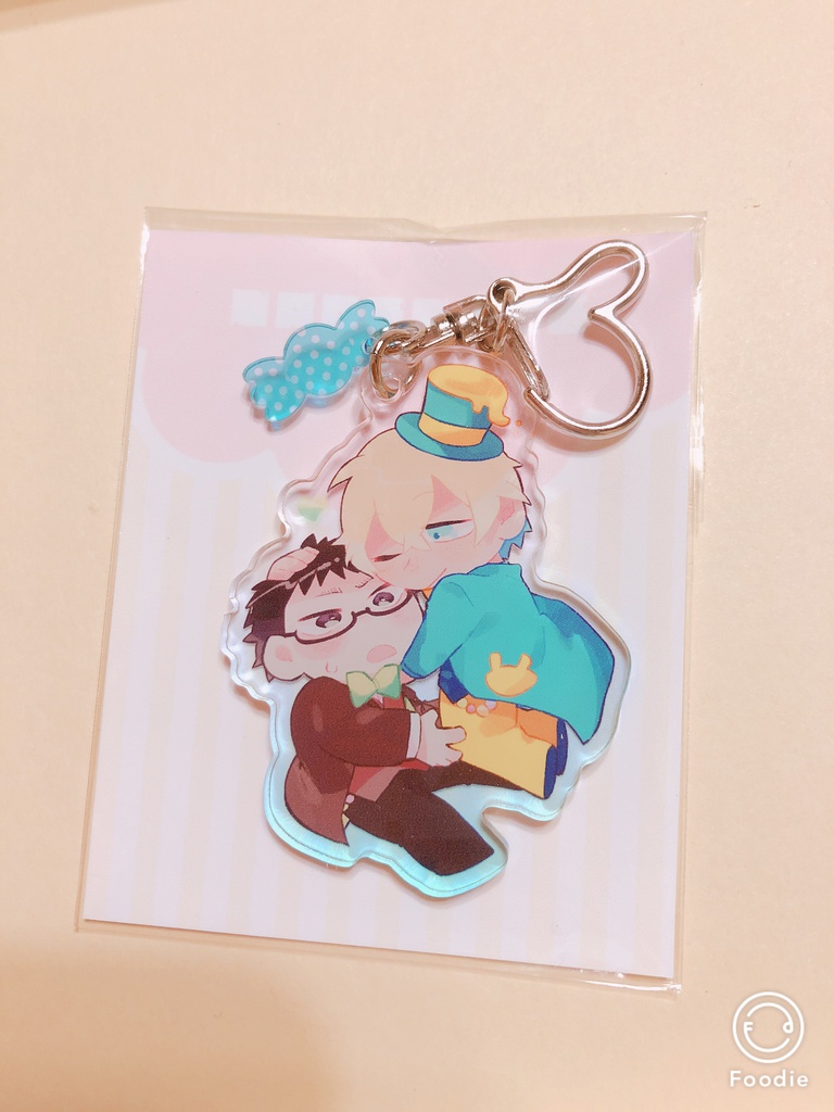 なでなでアクキー