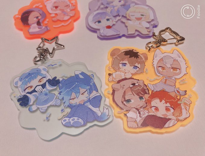 動物パジャマアクキー