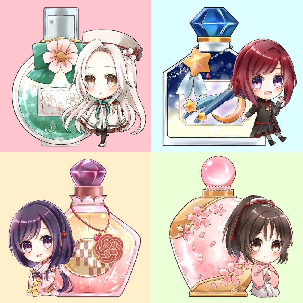 乙女ゲームヒロイン香水アクスタ(1)