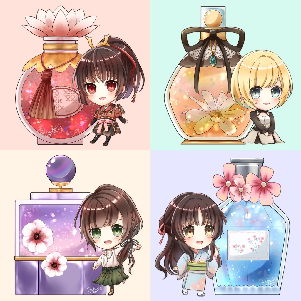 乙女ゲームヒロイン香水アクスタ(2)