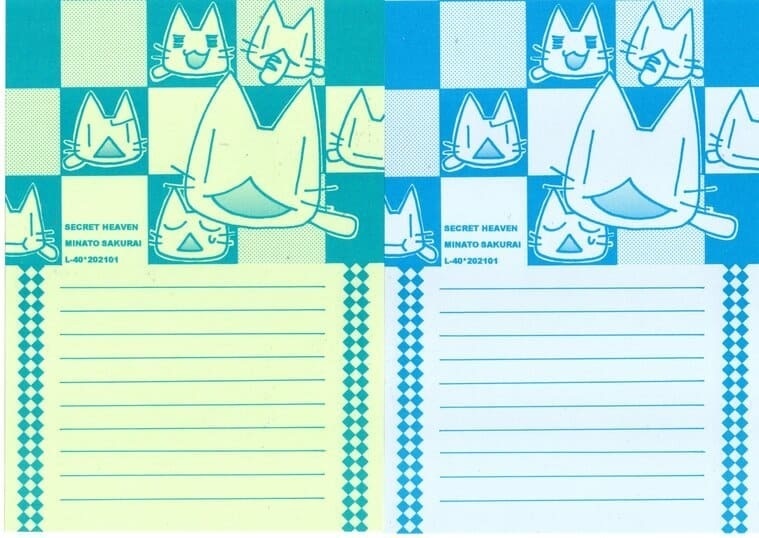 L-40 オリジナル便箋14