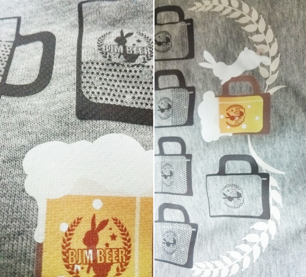 ビール×うさぎパーカーレッド★pixivFACTORY