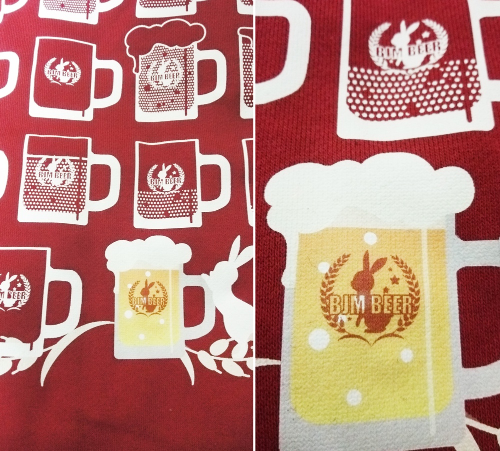 ビール×うさぎパーカーレッド★pixivFACTORY