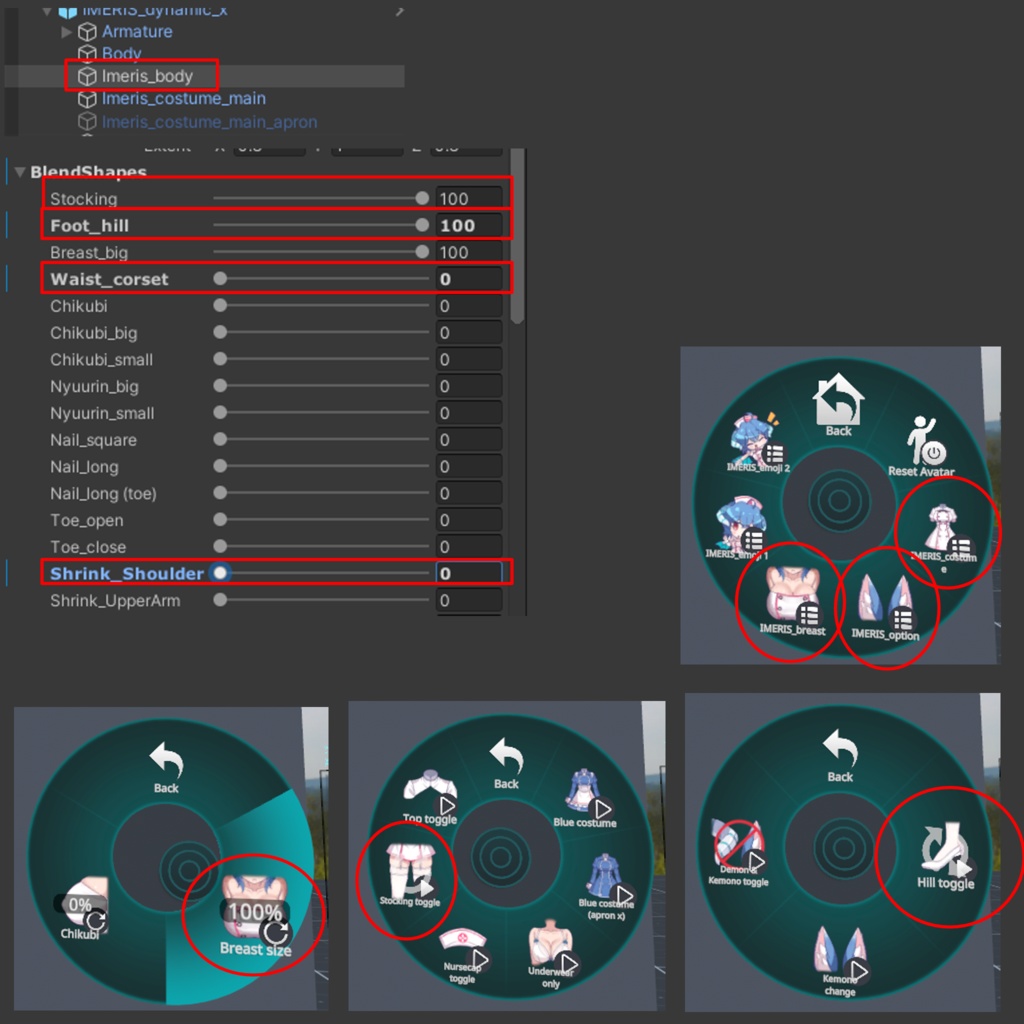 【イメリス用】バニーガール