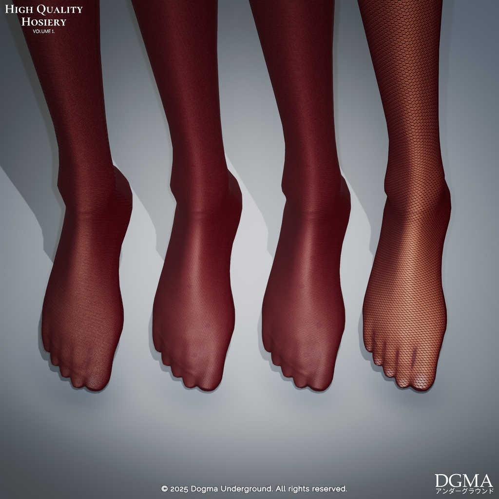 高品質な靴下・タイツのテクスチャ集 『High Quality Hosiery [Volume #1]』 缩略图 16