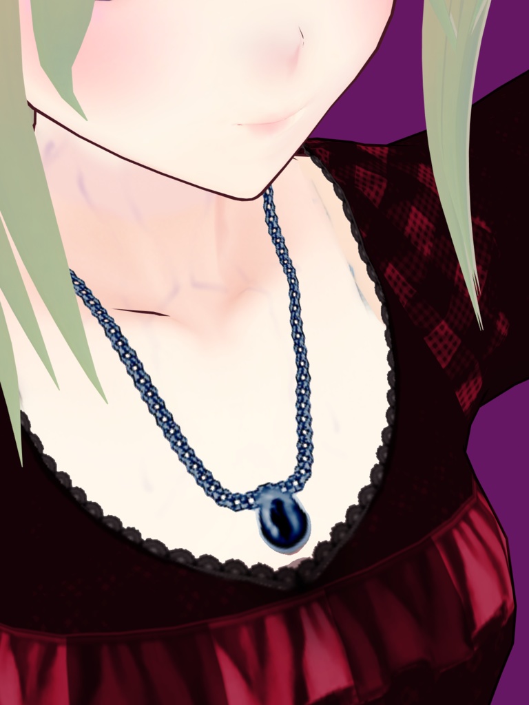 【衣装テクスチャ】ベリーブラッドゴシック【vroid】