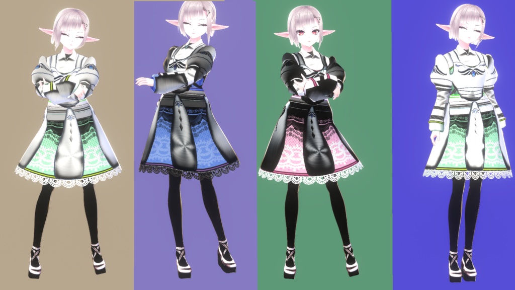 【配布中】スターライトアーマー【vroidテクスチャ】