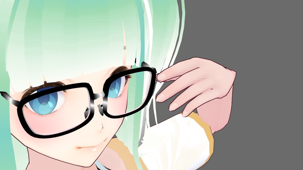 選べる6つの眼鏡【vroid】ヘアプリセット№169【メガネマニアックス MEGANEMANIACS】【眼鏡】【サングラス】