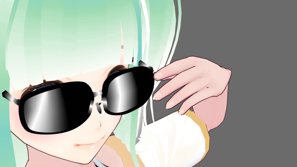 選べる6つの眼鏡【vroid】ヘアプリセット№169【メガネマニアックス MEGANEMANIACS】【眼鏡】【サングラス】