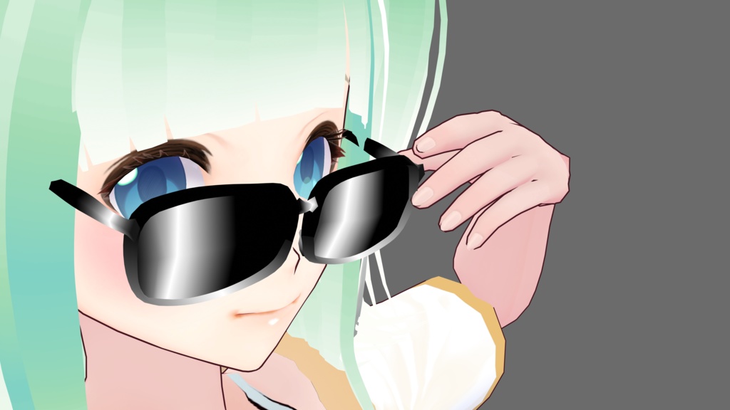 選べる6つの眼鏡【vroid】ヘアプリセット№169【メガネマニアックス MEGANEMANIACS】【眼鏡】【サングラス】