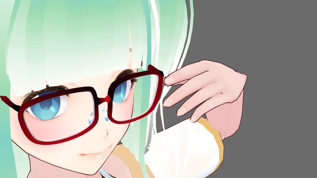 選べる6つの眼鏡【vroid】ヘアプリセット№169【メガネマニアックス MEGANEMANIACS】【眼鏡】【サングラス】