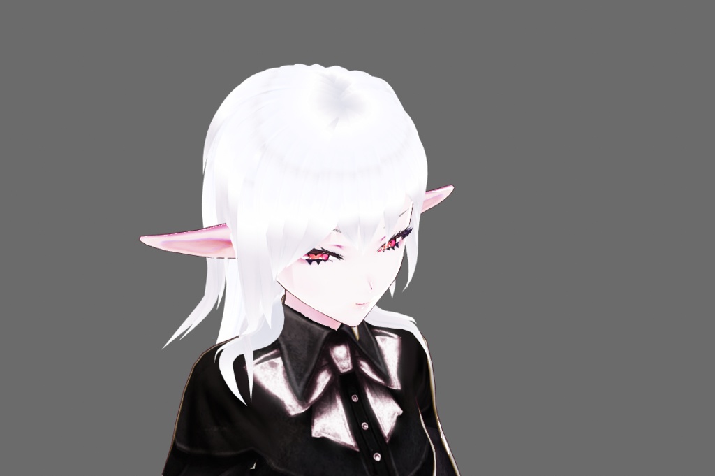 【VRoid】【正式版に対応しました】ヘアプリセット171~174【スリーピースシルクハット&三角【正式版対応】帽子&レイヤードロングヘアー&スモールハット】【ヘアプリセット】