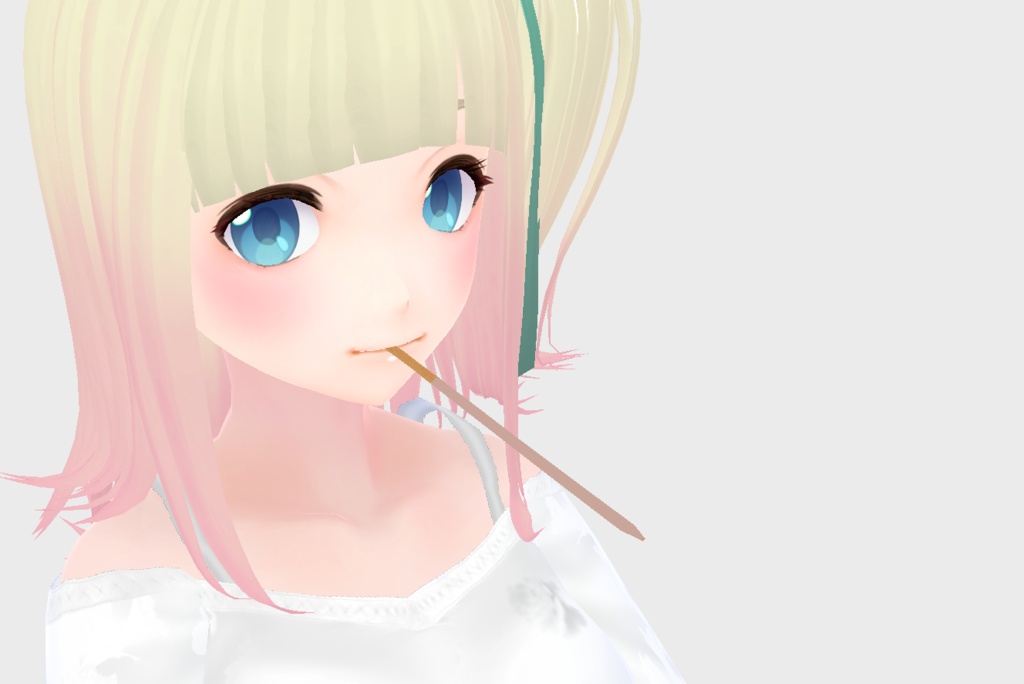 11月11日はポッ〇ーの日 【チョコのついた棒状焼き菓子】vroid