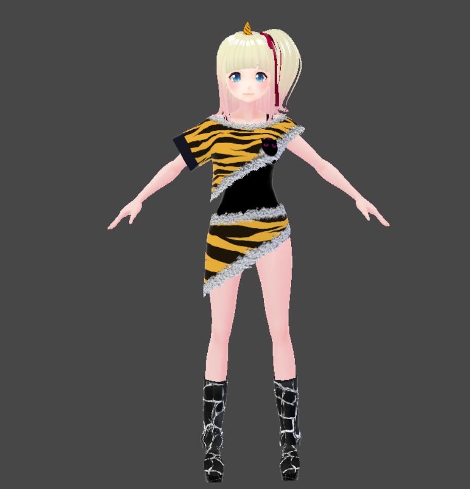 【VRoid】鬼カワコーデ【ギャル風味】