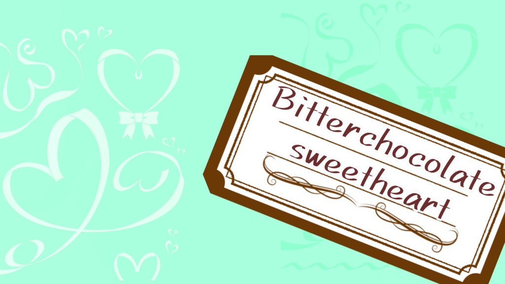 カスタムアイテム対応【VRoid】bitterchocolatesweetheart【ヘアカスタムアイテム】