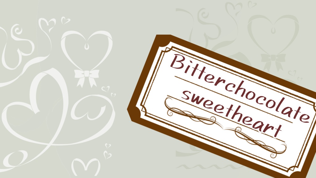 カスタムアイテム対応【VRoid】bitterchocolatesweetheart【ヘアカスタムアイテム】