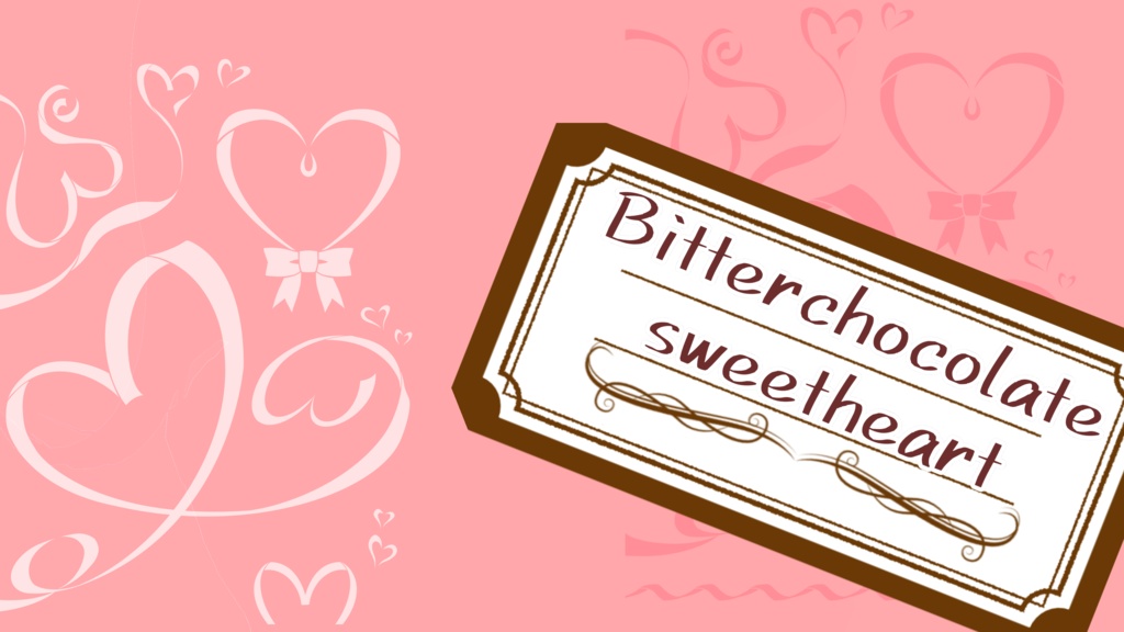 カスタムアイテム対応【VRoid】bitterchocolatesweetheart【ヘアカスタムアイテム】