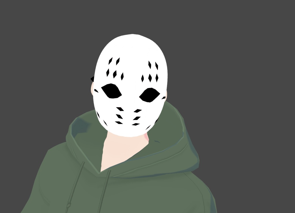 無料配布あります 【13ホワイトマスク+撮影用武装アイテム】ヘアカスタムアイテム