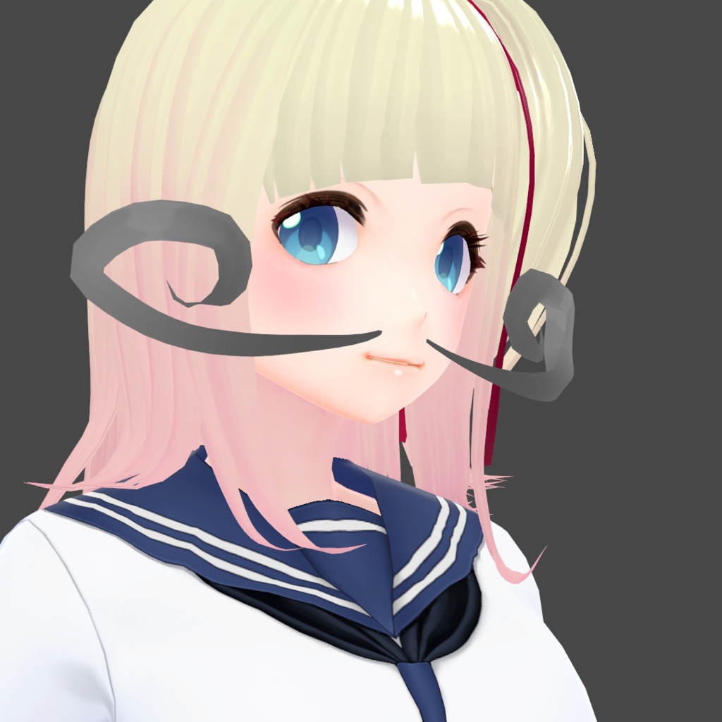 VRoidヘアカスタムアイテム【oh!HIGEselection】