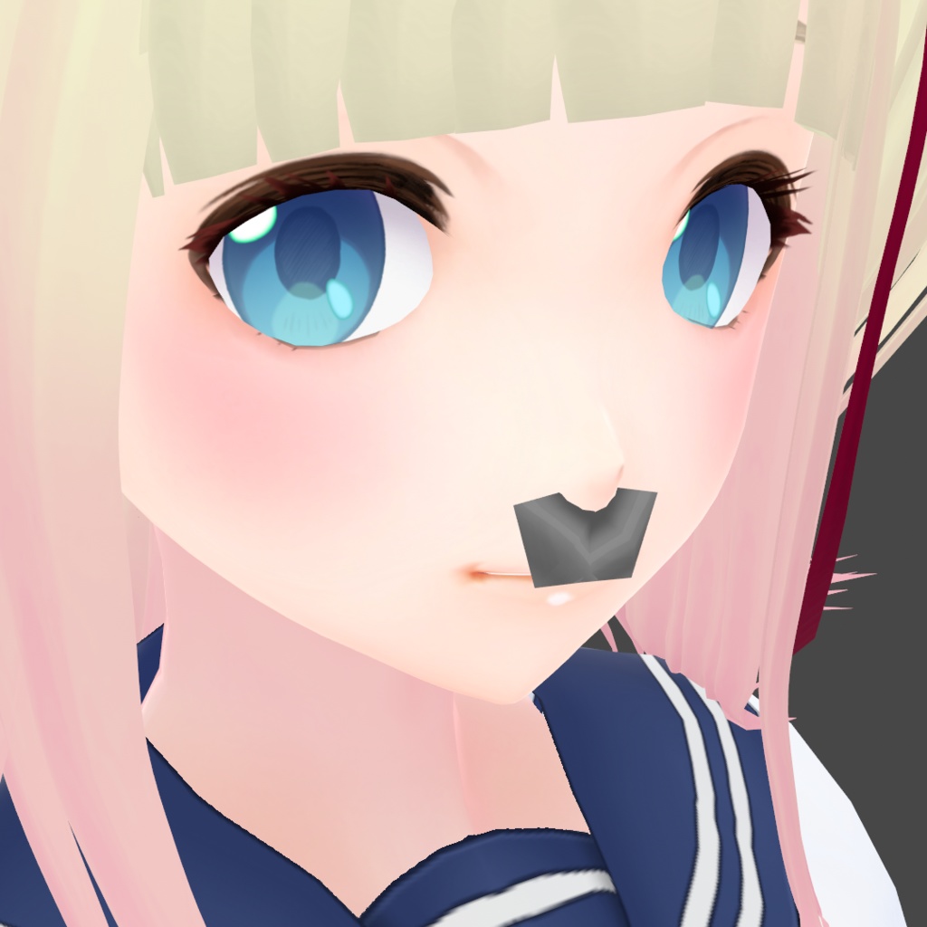 VRoidヘアカスタムアイテム【oh!HIGEselection】