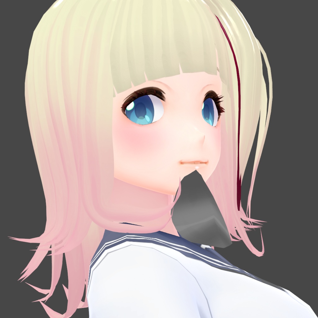 VRoidヘアカスタムアイテム【oh!HIGEselection】