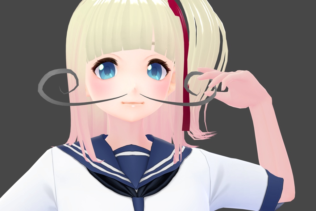 VRoidヘアカスタムアイテム【oh!HIGEselection】