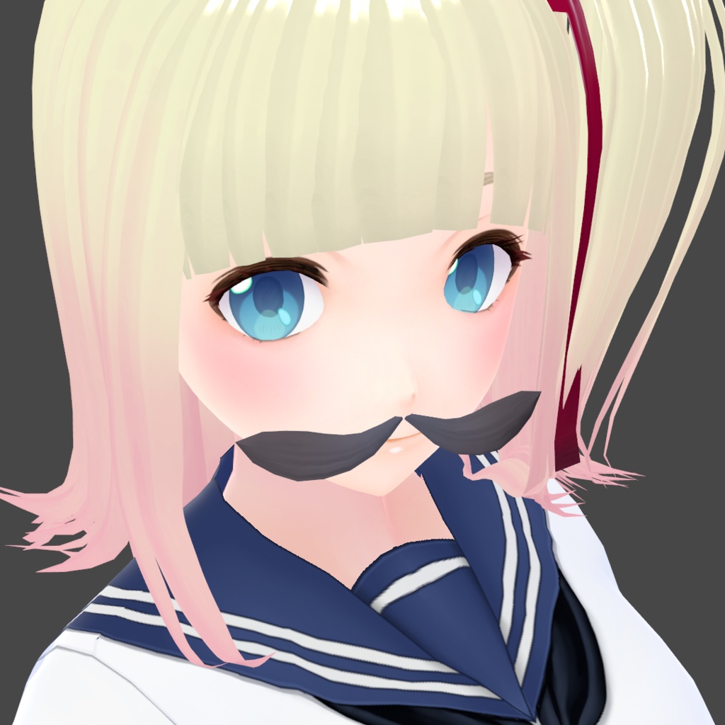 VRoidヘアカスタムアイテム【oh!HIGEselection】