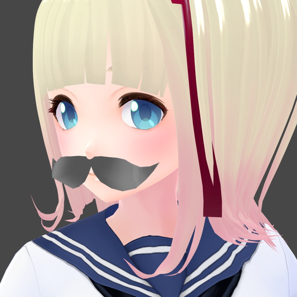 VRoidヘアカスタムアイテム【oh!HIGEselection】