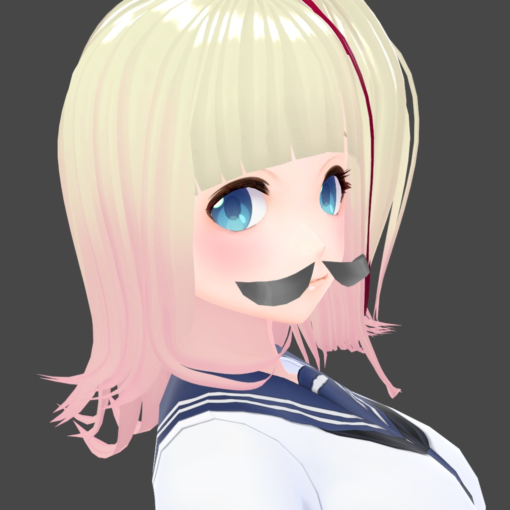 VRoidヘアカスタムアイテム【oh!HIGEselection】