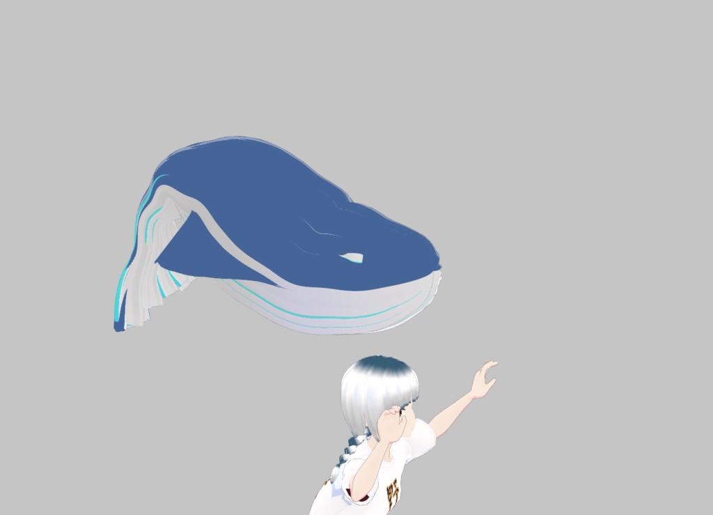 好評につき三倍増量【ワンダフルホエールGO】VRoid