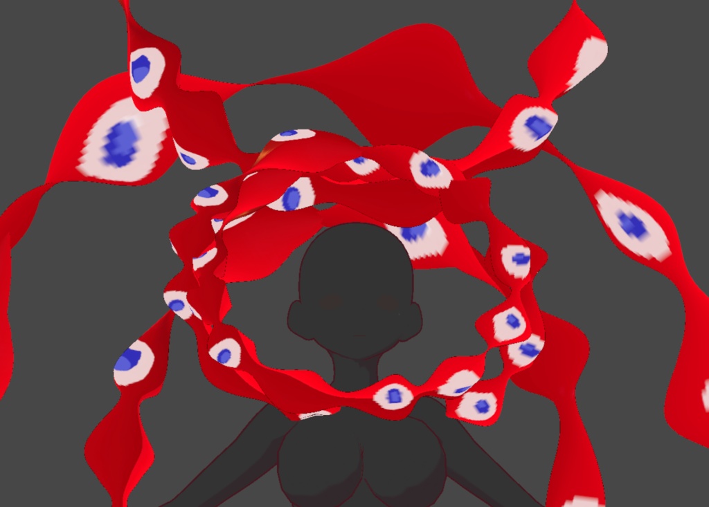 VRoidで溢れだしたいのち【いのちのわっか】無料配布