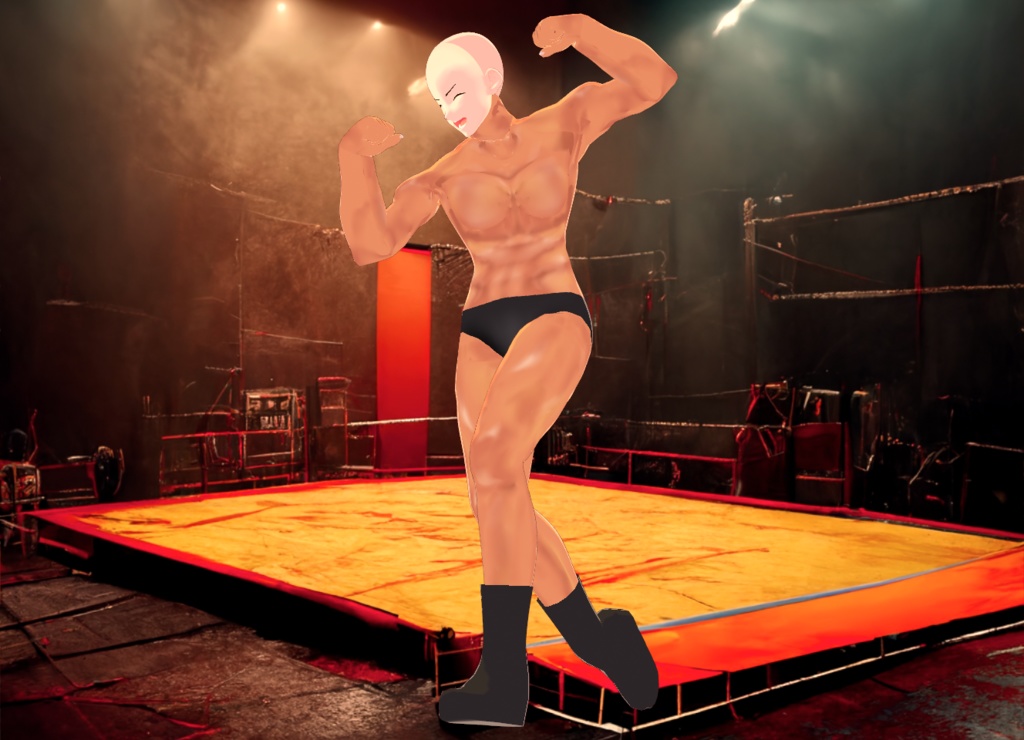 VRoidマッスルスタイル【Tigerknickerbockers】試着あり