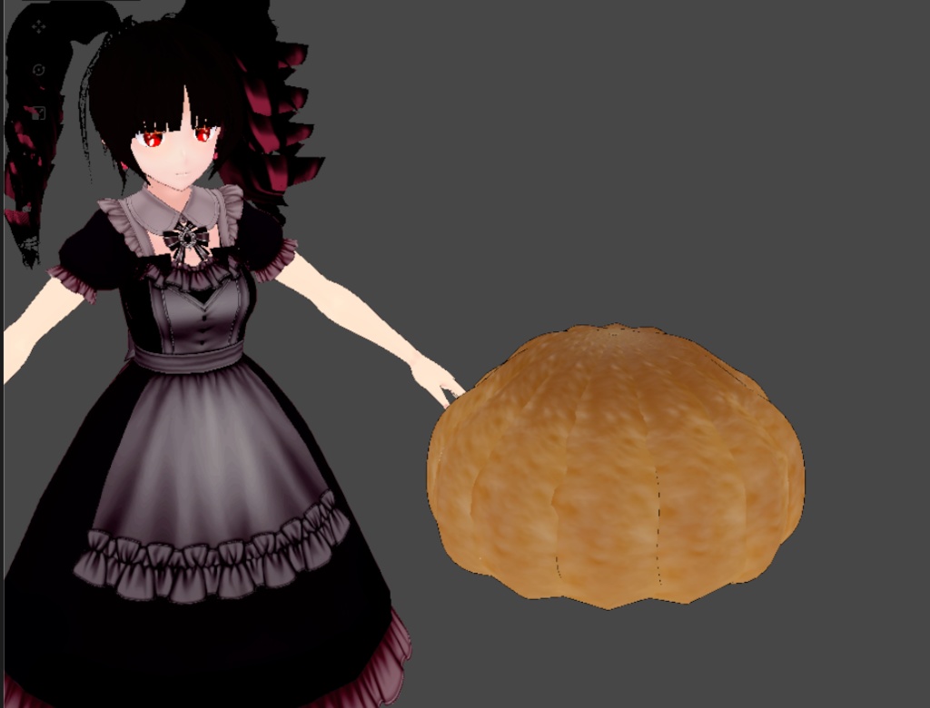 【VRoid】ごほうびシュークリーム【配布】