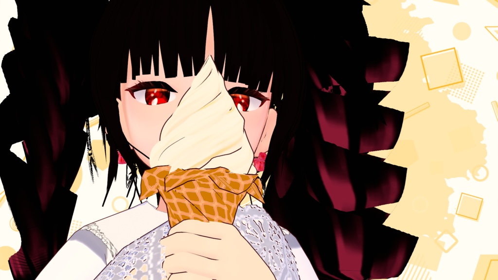 【VRoid】そふとくりぃむはじめました【配布アイテム】