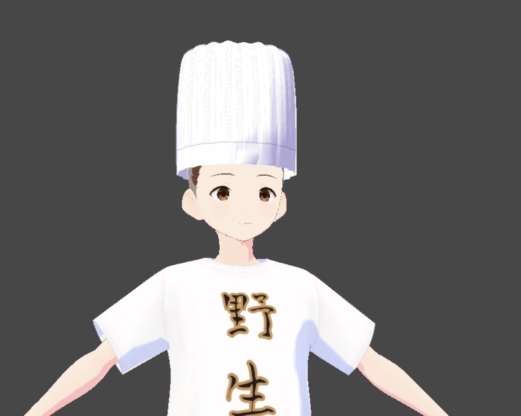 肉!とうもろこし!お料理上手帽子!