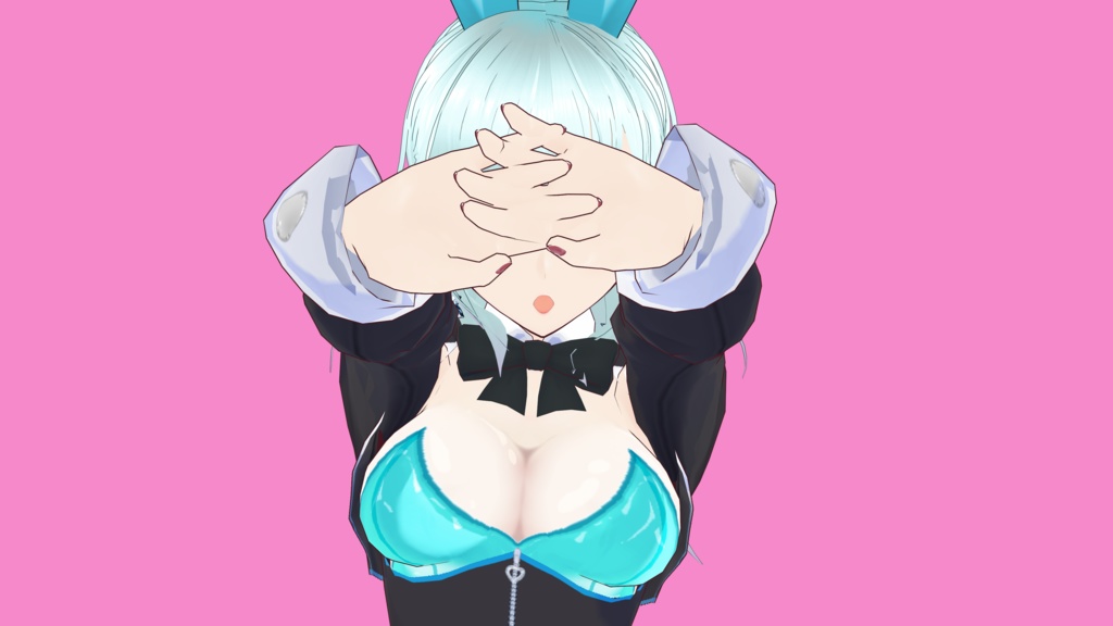 【バニーガール衣装】ジャックポットバニーガール【VRoid】