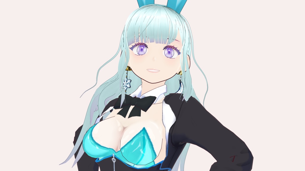 【バニーガール衣装】ジャックポットバニーガール【VRoid】