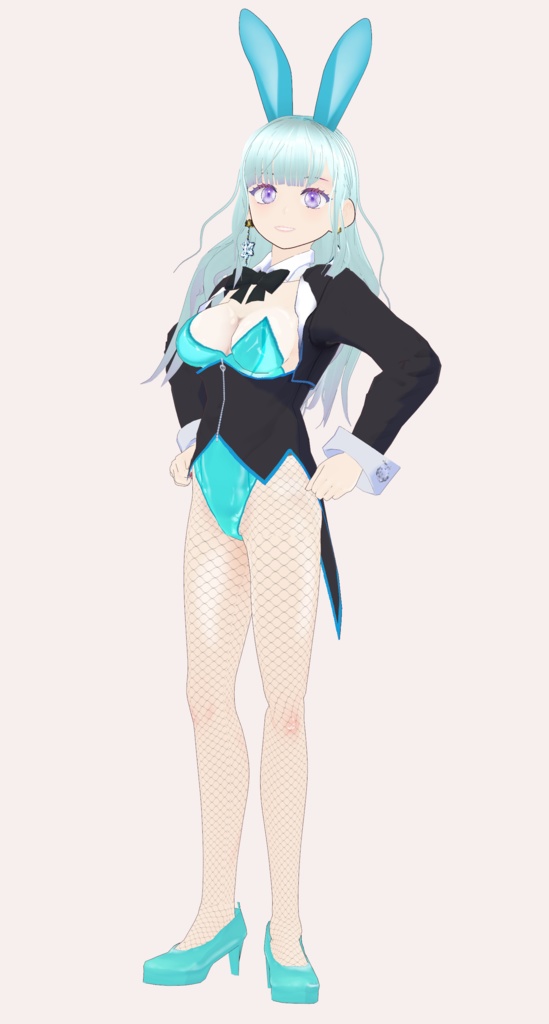 【バニーガール衣装】ジャックポットバニーガール【VRoid】