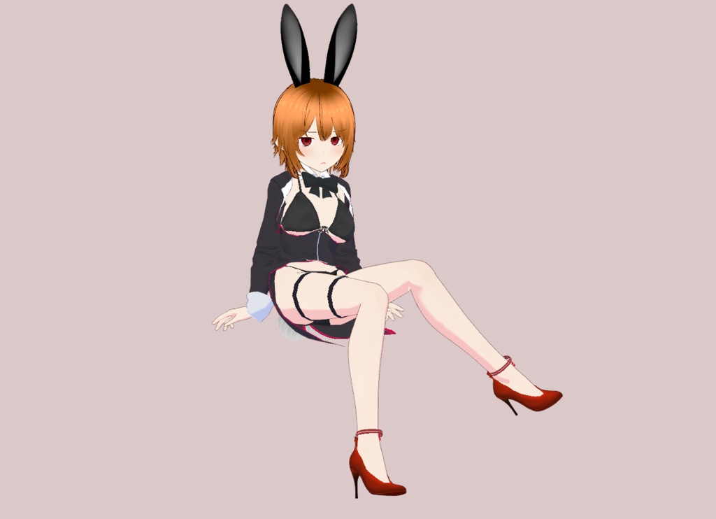 【バニーガール衣装】ジャックポットバニーガール【VRoid】