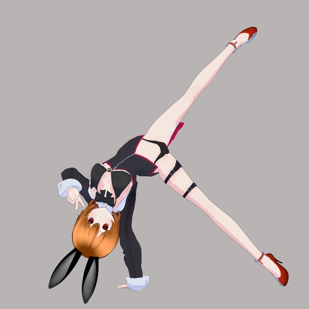 【バニーガール衣装】ジャックポットバニーガール【VRoid】