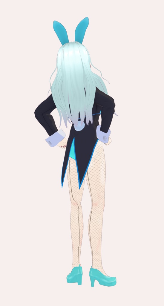 【バニーガール衣装】ジャックポットバニーガール【VRoid】