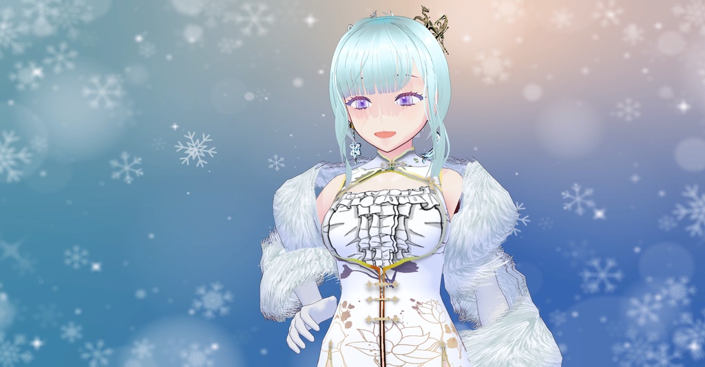 【VRoid】ステンシルチャイナミニ-Stencil China Mini-