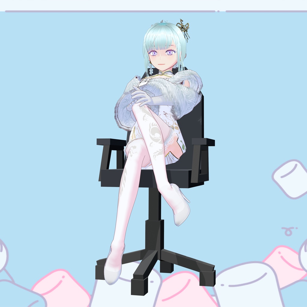 【VRoid】ステンシルチャイナミニ-Stencil China Mini-