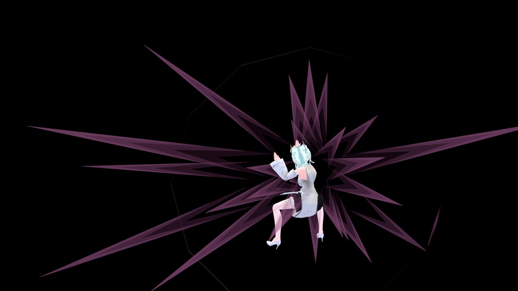 VRoid衣装アイテム「雲流浮花」【Chinadress】